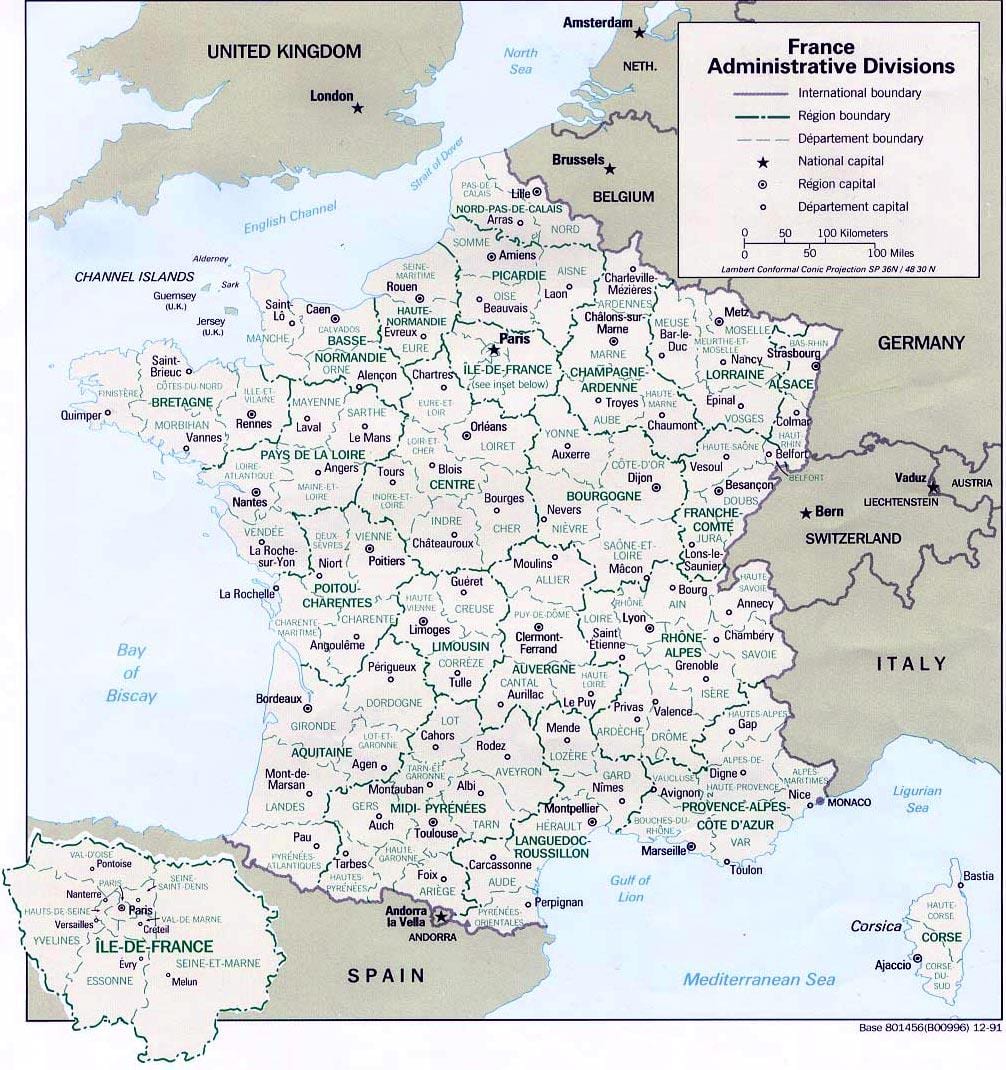 offline-Karten Frankreich