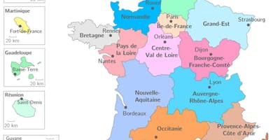 Map-region, Frankreich