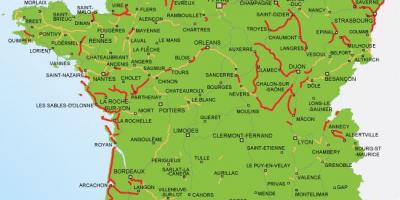 France bike-map